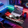 Custom Name Personalized SC Freiburg Pattern Mousepad, Laptop PC Desk Mat, Decorative Desk Mat for Home Keyboard Pad Gift