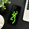 Deer Hunting Camo  Phone Case For Samsung S26,S25,S24,S23,S22,S30,S21,Ultra,Plus,FE 5G Black Soft Cover