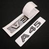 3D ABS Glossy Black A35 A45 C63 A180 S Logo Letters Badge Car Sticker Trunk Emblem For Mercedes Benz AMG W205 W177 W176 C205 AV1