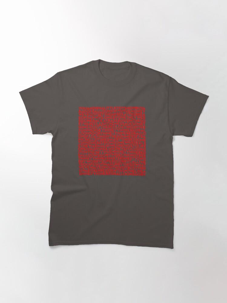 Nena 99 Red Balloons - Nena (lyrics) v.6 Classic T-Shirt