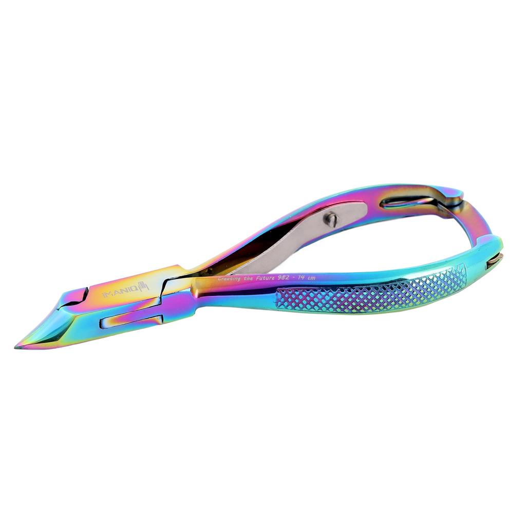 Cuticle Nippers Nail Clippers Cosmetic Scissors Manicure Spa Salon Multicolor