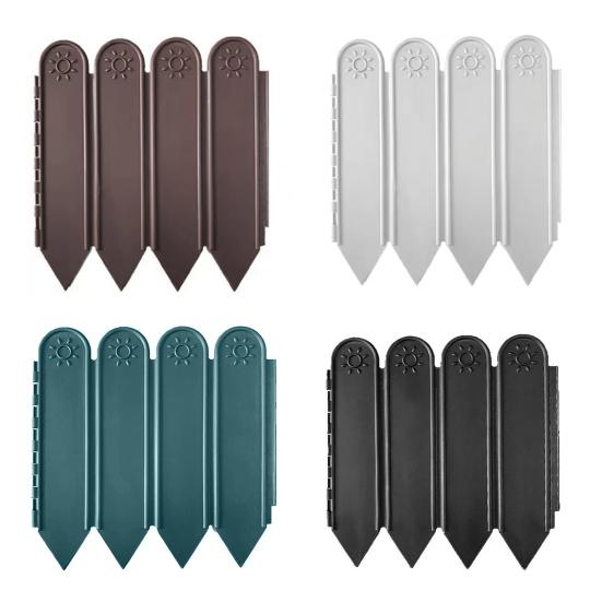 10 шт. Садовые ландшафтные бордюрные панели Без копания Ограждение Бордюр Соединяемые