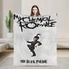 Пледы с изображением группы My Chemical Romance Рок-альбомы Шерстяные Забавные Теплые Пледы для Спальни Гостиной Весна Осень
