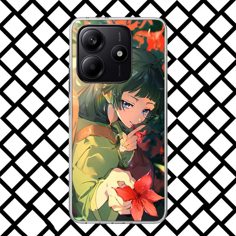 A-Apothecary D-Diaries Чехол для телефона Маомао для Xiaomi Redmi Note 15 14 14S 13 12 12S 11 Pro Plus 11E 11T 11S 10S 5G Мягкий чехол Веселый