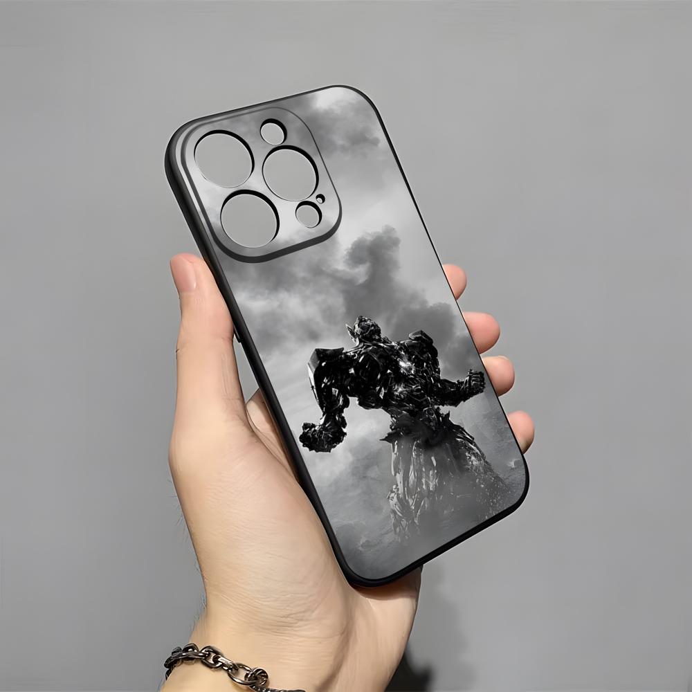 T-Transformers Anime Phone Case For IPhone 17 Pro Max 16 15 14 Pro Max 13 11 X Xs Xr 8 7Plus Silicone Cover
