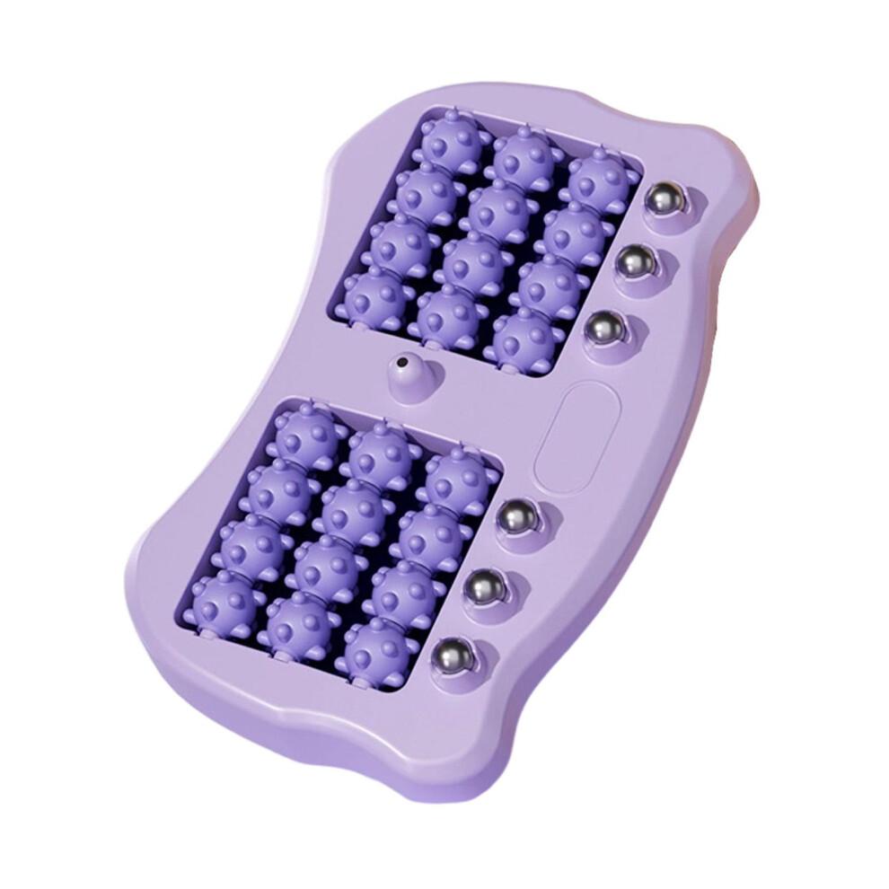 Foot Massager Roller Compact Foot Roller for Sports Men Women Office Violet