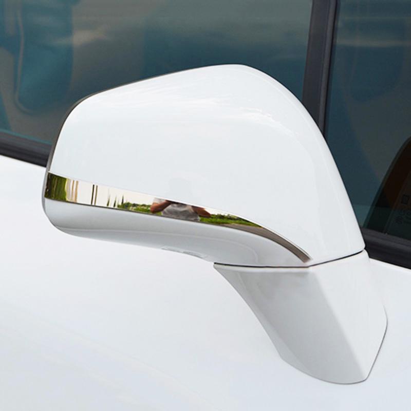 Chrome Side Mirror Rear View Cover Trim For Buick Encore Opel Mokka Chevrolet Trax 2013-2016