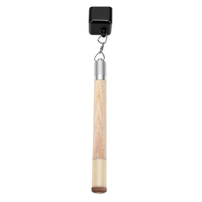 2 в 1 Держатель мелка для кия Деревянный Пробойник для наклейки кия Компактный Портативный Аксессуар для бильярдного стола A