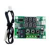 DC 5V 12V 24V Heat Cool Temp Термостат Регулятор Температуры Переключатель Контроллер Термометр Термо NTC Датчик