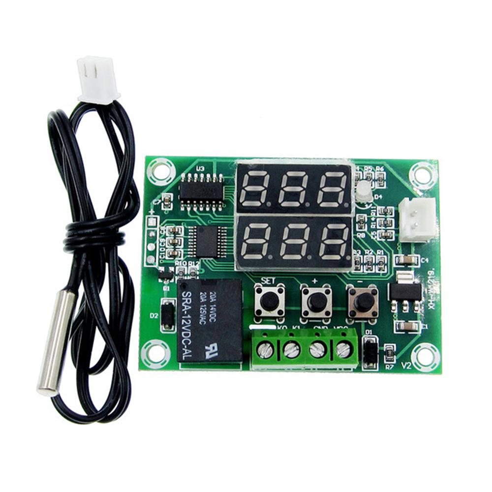 DC 5V 12V 24V Heat Cool Temp Термостат Регулятор Температуры Переключатель Контроллер Термометр Термо NTC Датчик