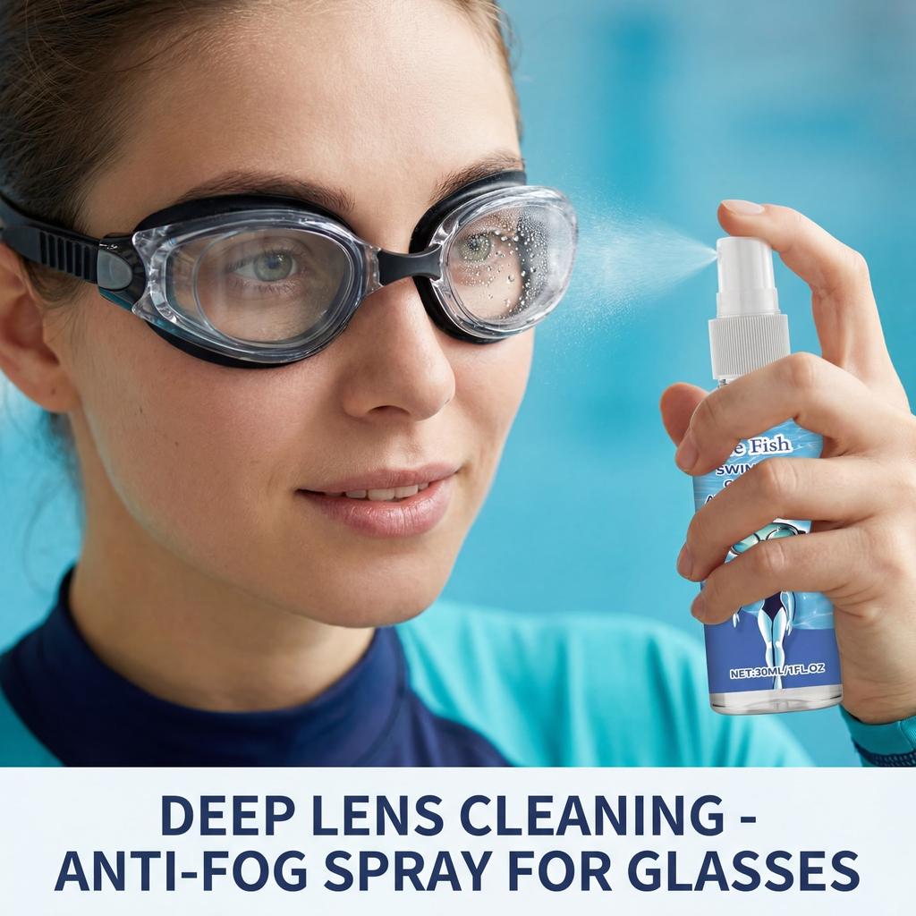 Anti Fog Spray For Swimming Goggles Diving Mask Snorkel Lens Cleaner Defogger Clear Vision Treatment Swim Gear Care 30ML2
