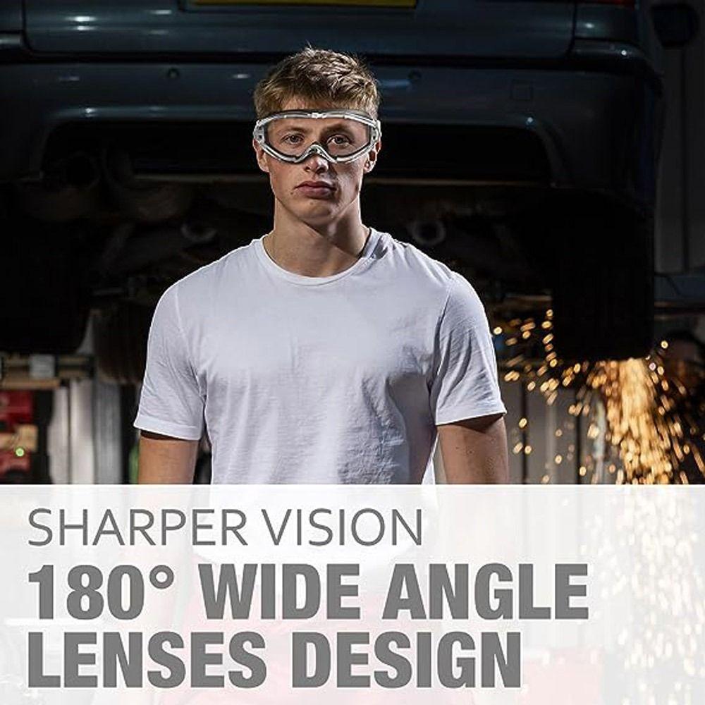 Anti Fog Clear Lens Lab Goggles Eye Protection Industrial Grade Safety Goggles Fit Over Glasses for Men and Women