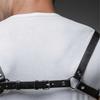 Sexy Punk Chest Harness Belt, Sex Restrain Chest Bandage Adjustable Chest Belt with Buckle Rings for Nightclub Cosplay