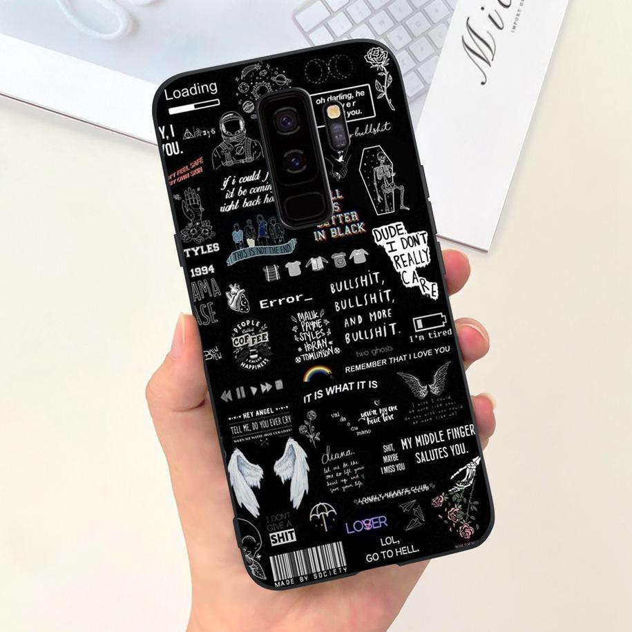 Для Samsung Galaxy S9 S 9 Plus Чехол Популярный Мрамор Мультяшный Мягкий Чехол Силиконовый Ударопрочный Чехол для Телефона Для Samsung S9+ S9Plus Capa