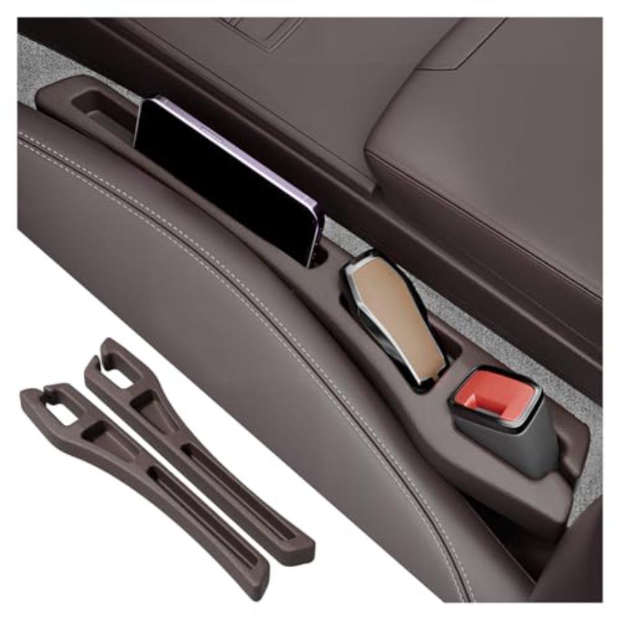 Car Seat Gap Filler Organizer, Anti-drop Silicone Gap Plug, Universal Non-slip Car Storage Solution, Say Goodbye to Falling Sundries