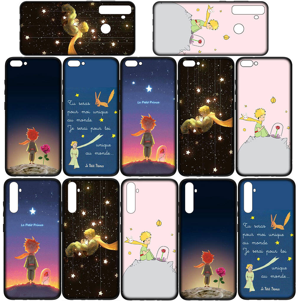 Чехол для iPhone 17 16 15 Xiaomi Poco Redmi Note 14 13 12 11 Pro Max 9 16e Samsung Galaxy S25 S24 S23 OPPO Huawei Мультяшный Маленький принц Чехол для телефона