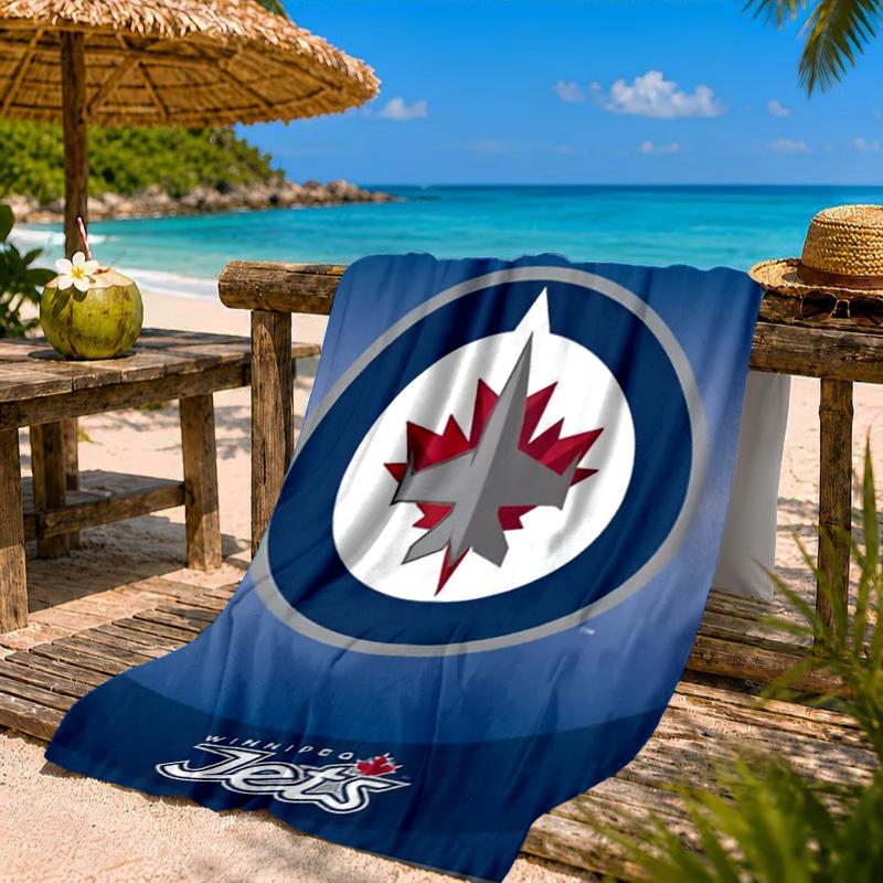 Winnipeg Spirit Beach Towel Microfiber Beach Towel, Lightweight and Quick-Dry, for Summer Travel, Swimming Pool Fan Birthday Gift