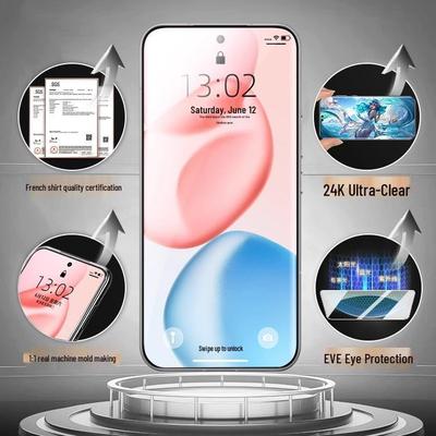 Защитная пленка для экрана Honor 400 Pro: HD, Защитное от подглядывания, Пыленепроницаемое, Защитное от падений Закаленное стекло для Honor 300.