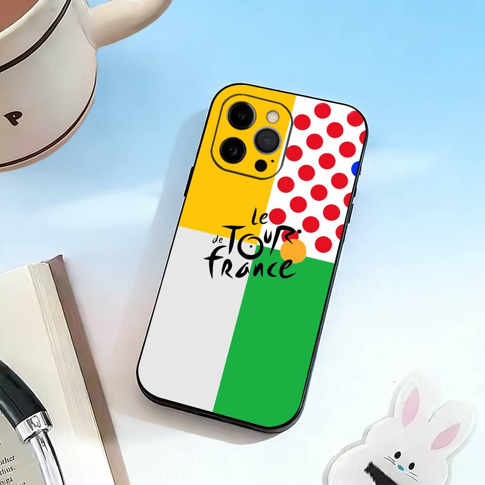 Чехол для телефона T-Tour de France Силиконовый Мягкий Для IPhone 17 16 15 14 13 12 11 X XR Plus Pro Max Plus