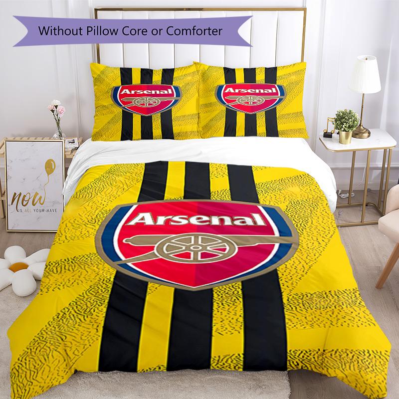 Arsenal Comforter Cover Set Perfect for Living Room Soft Fabric Perfect Gift for Friends Family