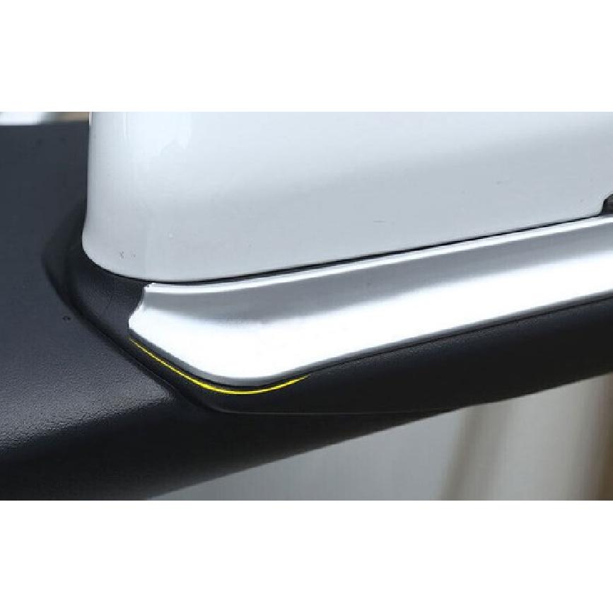 Rear View Side Door Mirror Strip Trim Fit For BMW X1 F48 2016- ABS Chrome