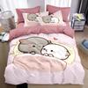 Cute Cartoon Bubu Dudu Bear Duvet Cover Set Bedding Set kids Boy Girl Bedroom Decoration 2/3pcs set Single Double Large Size