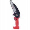 Rosfix Red Pirania Rp21V Cordless Electric Chainsaw With 6" Chain And Bar, Animal Series + 2.0 Ah Battery