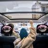 Забавные чехлы на подголовники 2 шт. Автоаксессуары Защитный чехол на подголовник автомобиля Для автовладельцев Внедорожников Домов на колесах Водителей Любителей путешествий