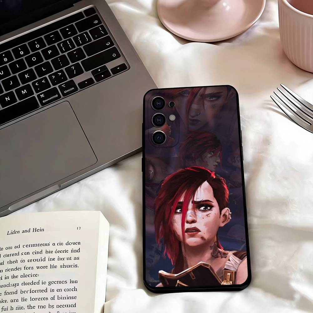 A-Arcane горячая игра Чехол для iPhone Vi-i Для Samsung S25,S24,S21,S22,S23,S30,Ultra,S20,Plus,Fe, Мягкий силиконовый черный чехол