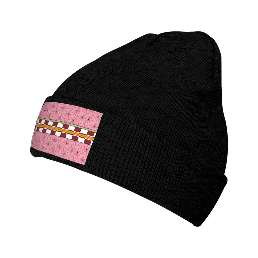 Demon Slayer Kimetsu No Yaiba Beanie Cap Unisex Winter Warm Bonnet Homme Knitted Hats Hip Hop Anime Unisexga Skullies Beanies Caps