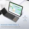 Портативная складная мини-клавиатура Bluetooth с тачпадом для Windows Android IOS Планшета iPad Телефона
