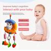 Beili Baby Stroller Plush Rattle Car Charm With Wind Chimes For Infant Comfort