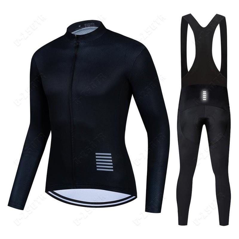 Unisex Long Sleeve Cycling Jersey Lightweight Breathable Mountain Road Bike Apparel