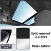 For Citroen C5 Aircross C84 2018-2024 Car Skylight Sunshade Sunroof Electrostatic Adsorption Visors Sun Protection Accessories