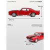 1/32 Chevrolet Camaro SS Supercar Металлическая Модель Автомобиля Со Звуком и Светом Инерционный Детский Игрушечный Коллекционный Подарок на День Рождения