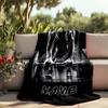 Powerlifting Strength And Intensity In The Gym Flannel Outdoor Blanket Gift Blanket Comfortable And Soft Lightweight And Portable Suitable For All