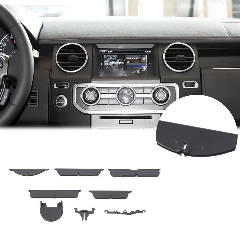 Air Vent Grille Front Repair Kit Replace Dashboard AC Outlet Repair Kit For Land Rover Discovery 3 4 LR3 LR4 L319 OEM LR039081