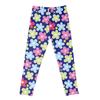 Girls' Cute Cartoon Print Sports Leggings - Stretchy and Stylish Tights