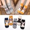 Cotton Dog Socks Art Animals Socks Kawaii Cartoon Socks  Girls