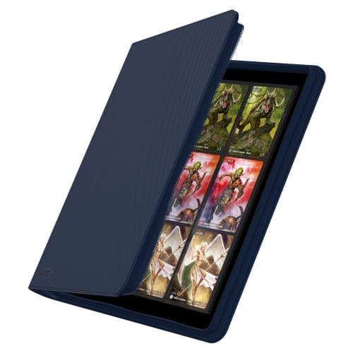 Ultimate Guard QuadRow 24-Pocket ZipFolio XenoSkin Dark Blue