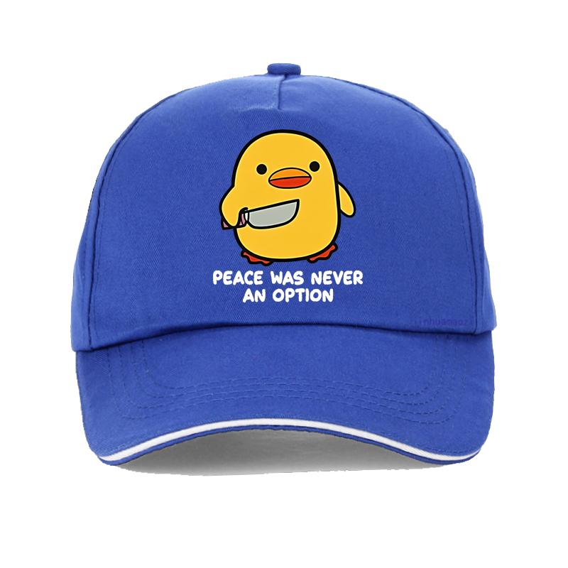 Peace Was Never An Option Duck Baseball cap for Unisex Summer Outdoor Fashion golf Adjustable snapback hat