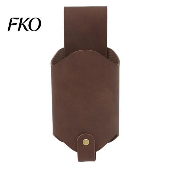 Waterproof Bottle Holder Waist Hanging Beer Holder, Faux Leather Soda Beverage Drink Can Outdoor Holster Portable for Belt, Accessories Lovers