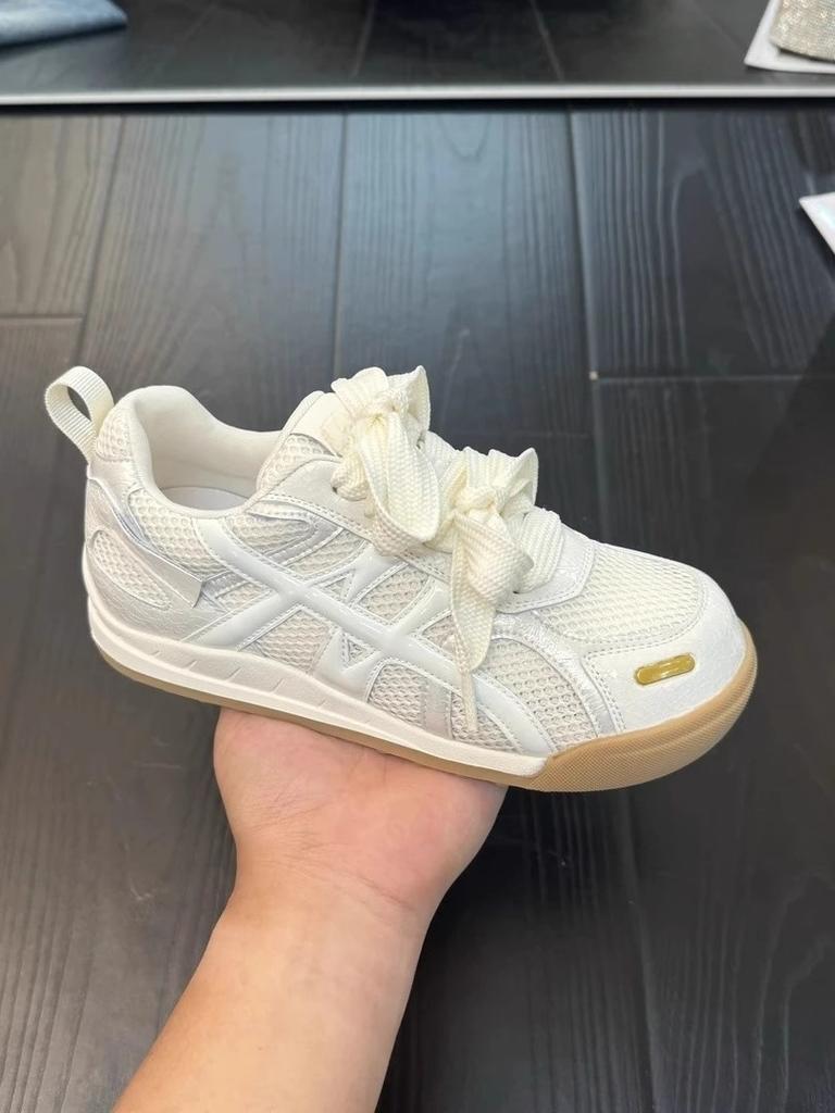 Популярные немецкие кроссовки на толстой подошве весна-лето 2025 новая модель с увеличением роста, ретро, повседневные, универсальные, с мягкой подошвой, легкие и удобные, как у Форреста Гампа