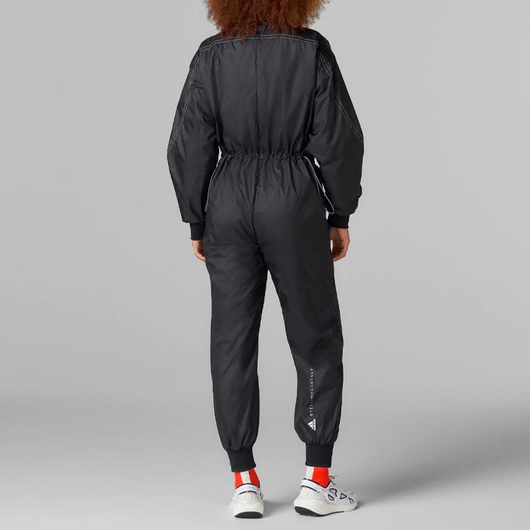 adidas X Stella McCartney Боди Женские Черные С Воротником-стойкой Прямого Кроя HB6065