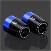 Handlebar Grip End For Ninja 250 300 400 650 1000 400R 250R 250SX 1000SX H2R ZX14R ZX10R ZX6R Motorcycle CNC Aluminum Handlebar Bar Ends Plug Balance