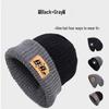 Women's Woolen Beanie with Ear Protection and Plush Lining - Ideal for Big Head Circumference, Small Face, Autumn/Winter