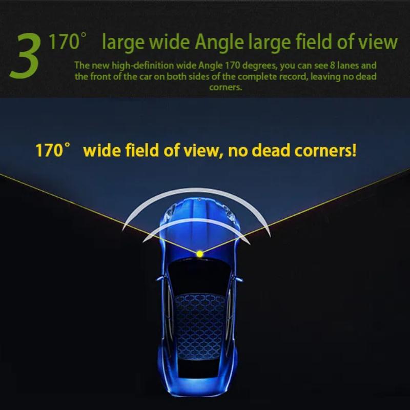 Новое WiFi-подключение мобильного телефона, двойная запись, ночное видение высокой четкости, автомобильный видеорегистратор, записывающий устройство для нанесения помады