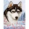 5D DIY животные алмазная живопись хаски фотографии полная алмазная вышивка горный хрусталь мозаика набор для вышивки крестом украшение мебели