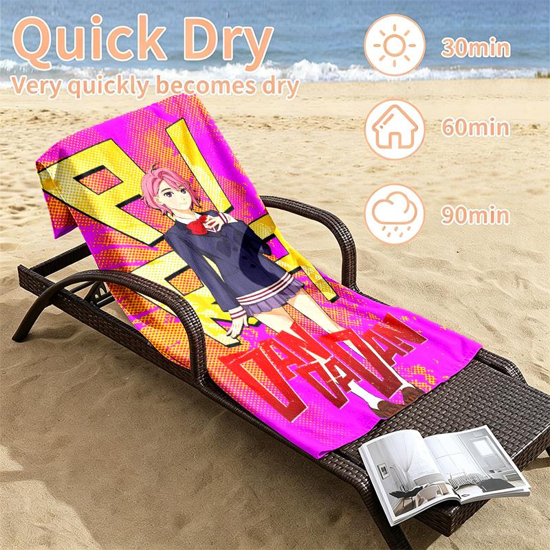 Dandadan Beach towels also serve as bath towels summer essential a musthave for the outdoors the beach and the pool