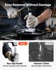 Bearing Press Kit, 10 Pcs, Bearing Race and Seal Driver Set with 9 Bushings and Handle Shaft, Bushing Driver Tool Set, Heavy Duty Aluminum Alloy